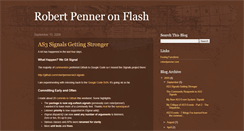 Desktop Screenshot of flashblog.robertpenner.com
